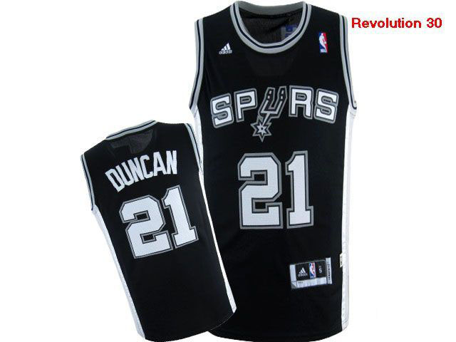 Discounted New NBA San Antonio Spurs Tim Duncan 21 Revolution 30 Swingman Adidas Jersey